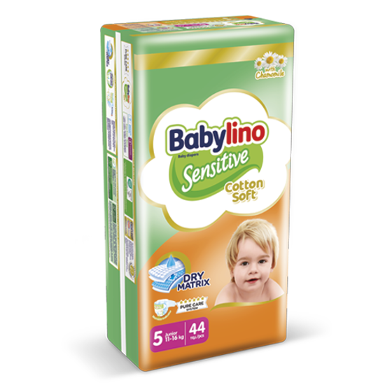 تصویر  پوشک ضد حساسیت بچه سایز 5 ولیوپک جونیور (11 تا 16 کیلوگرم) 44 عددی